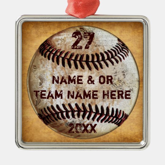 Cool Baseball Ornaments for Baseball Team Gifts