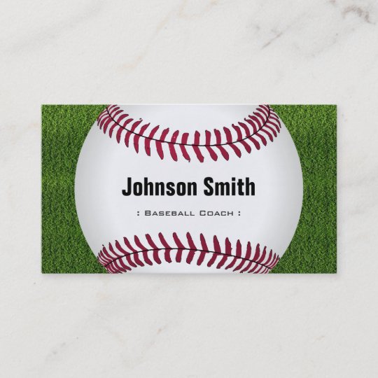 Baseball Business Cards & Templates | Zazzle