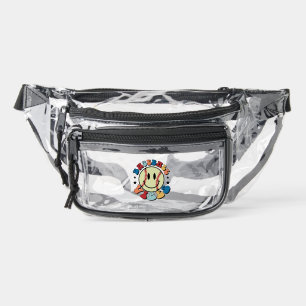 Cool Baseball sports vibes Clear Fanny Pack