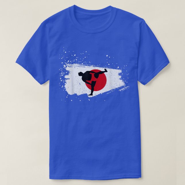 Cool Basho Sumo  T-Shirt (Design Front)