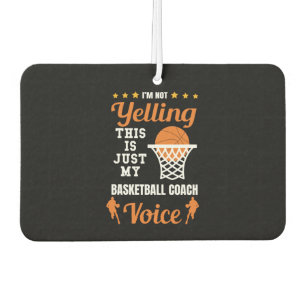Cool Basketball Air Freshener