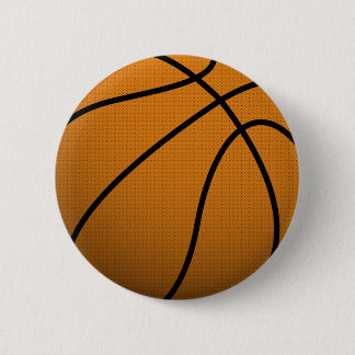 Cool Basketball and Custom Sports B Ball Button