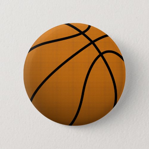 Cool Basketball and Custom Sports B Ball Button