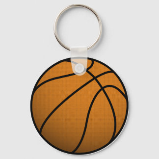 Cool Basketball and Custom Sports B Ball Keychain
