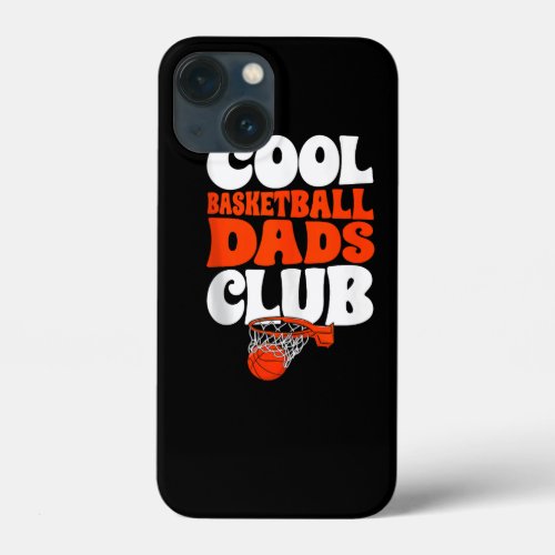 Cool Basketball Dads Club Player Funny Men Game Sp iPhone 13 Mini Case