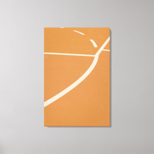 Cool Basketball Hoop Canvas Print