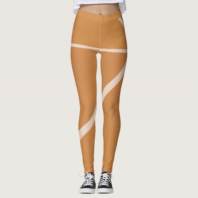 Cool Basketball Hoop Leggings (Front)