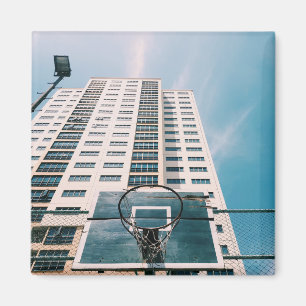 Cool Basketball Hoop Magnet