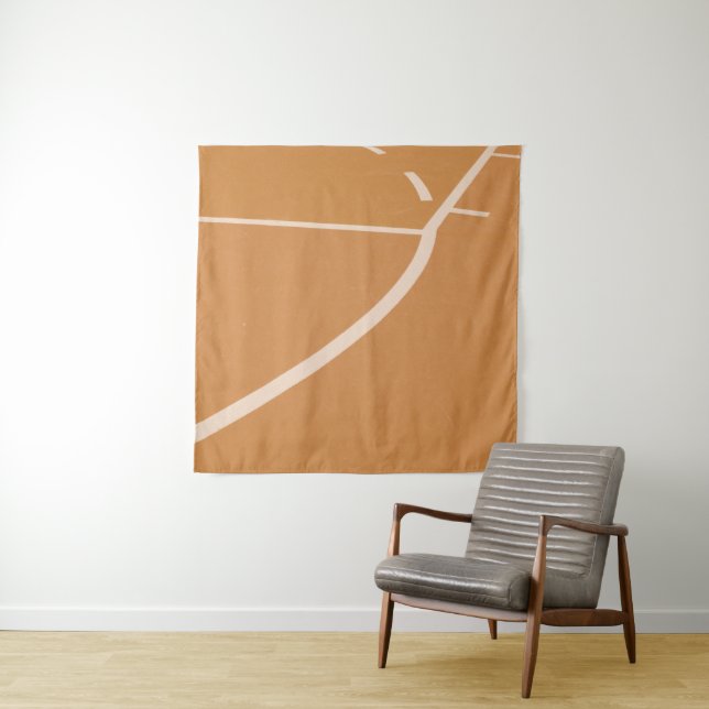 Cool Basketball Hoop Tapestry (In Situ)