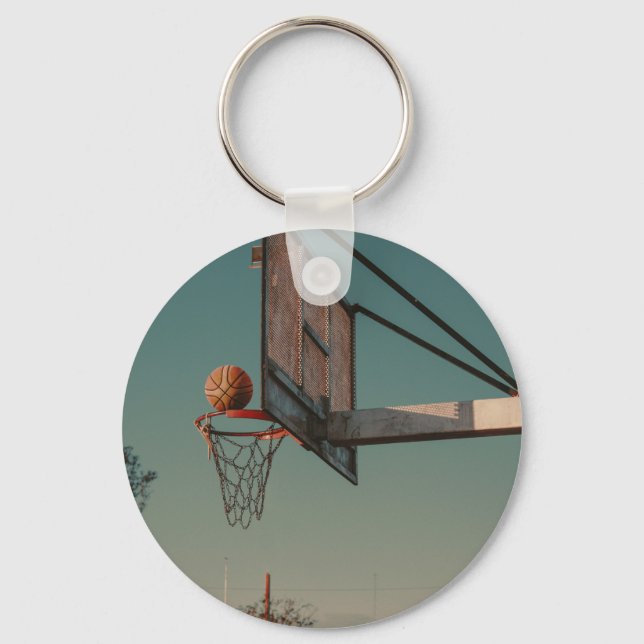 Cool Basketball Keychain (Front)