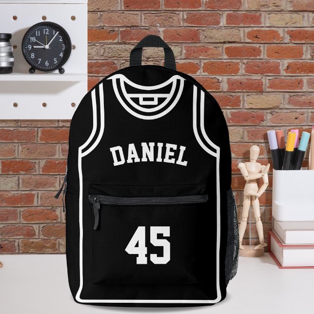 Cool Basketball Player Name and Number Customized Printed Backpack (Creator Uploaded)
