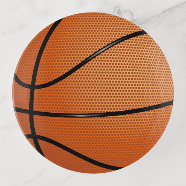 Cool Basketball | Sport Gift Trinket Tray (Front)