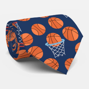 cool Basketball sports pattern Neck Tie