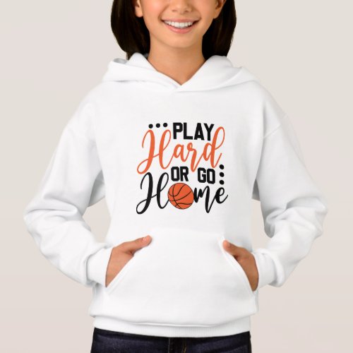 Cool basketball sports word art hoodie