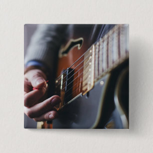 Cool Bass Guitar Button