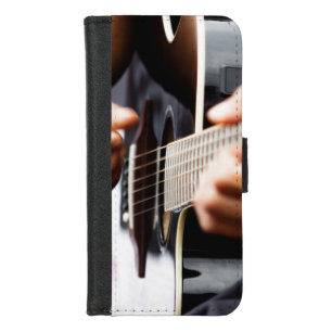 Cool Bass Guitar iPhone 8/7 Wallet Case