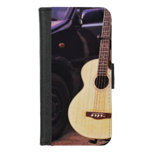 Cool Bass Guitar iPhone 8/7 Wallet Case