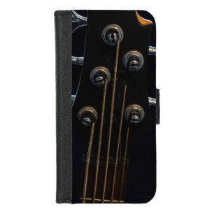 Cool Bass Guitar iPhone 8/7 Wallet Case