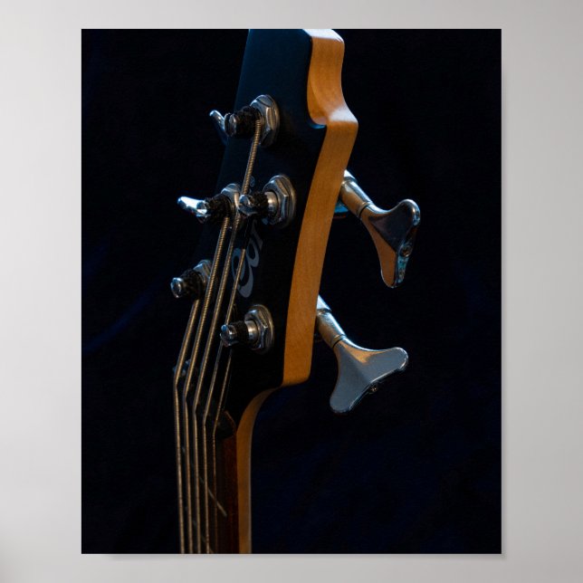 Cool Bass Guitar Poster (Front)