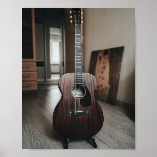 Cool Bass Guitar Poster (Front)