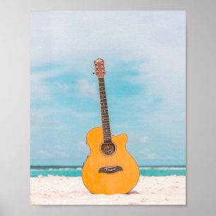 Cool Bass Guitar Poster