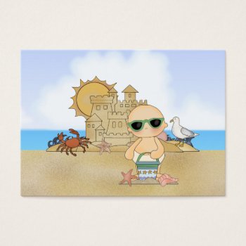 Cool Beach Baby ~ Neutral by TheBeachBum at Zazzle