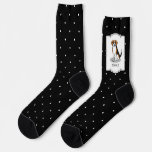 Cool Beagle dog w Sunglasses (tri color 3) Funny Socks