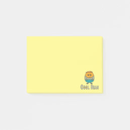 Cool Bean Post-it Notes