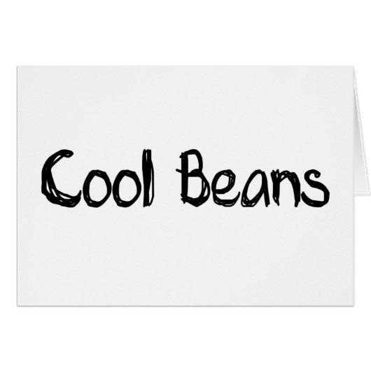 Cool Beans Cards (Front Horizontal)