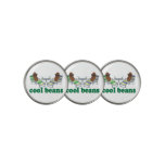Cool Beans Golf Ball Marker at Zazzle