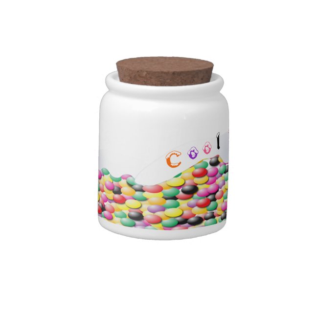 Cool Beans - Jelly Beans Candy Jar (Left)
