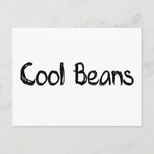 Cool Beans Postcard