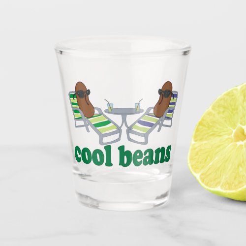 Cool Beans Shot Glass