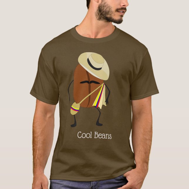 Cool Beans --- TeeShirtFunnies T-Shirt (Front)