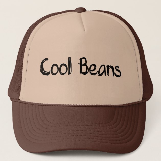 Cool Beans Trucker Hat | Zazzle.com