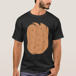 Cool Bear Belly Chest DIY Halloween Party Easy Cos T-Shirt
