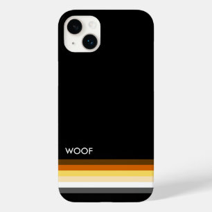 Cool Bear Pride Flag woof Case-Mate iPhone 14 Plus Case