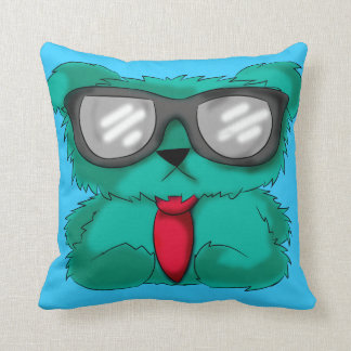 cool bear throw pillow
