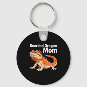 Cool Bearded Dragon Art For Women Girls Bearded Dr Keychain