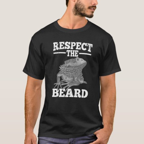 Cool Bearded Dragon For Men Women Reptile Lizard H T_Shirt