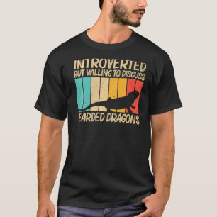Cool Bearded Dragon For Men Women Reptile Lizard T-Shirt