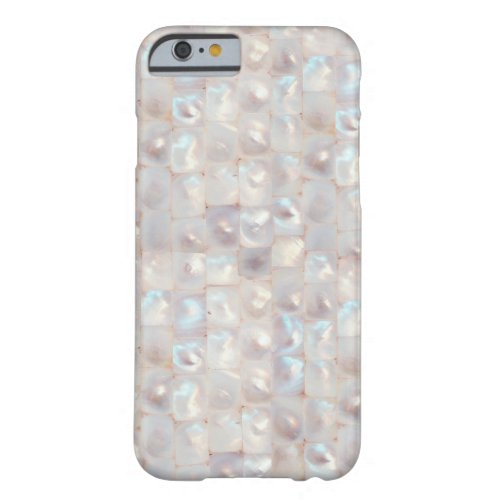 Cool Beautiful Mother of Pearl Elegant  Pattern Barely There iPhone 6 Case