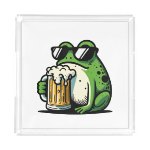 Cool Beer Acrylic Tray