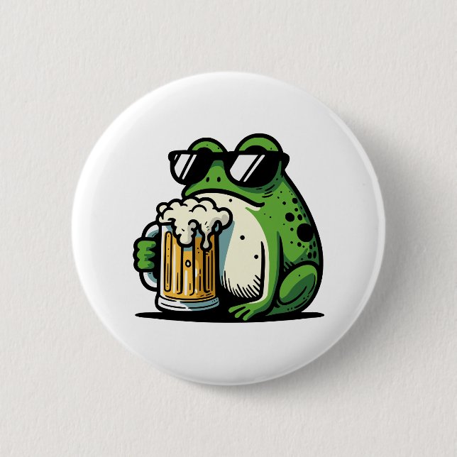 Cool Beer Button (Front)