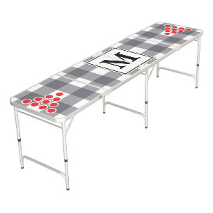 COOL! Beer Pong Table with Cup Markers
