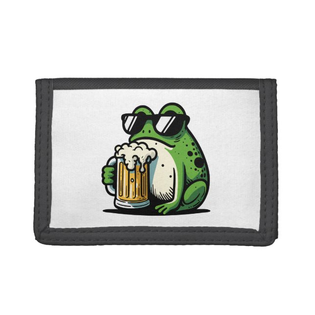 Cool Beer Tri-fold Wallet (Front)