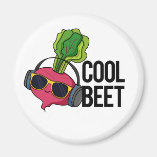 Cool Beet Funny Veggie Pun Magnet