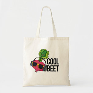 Cool Beet Funny Veggie Pun Tote Bag