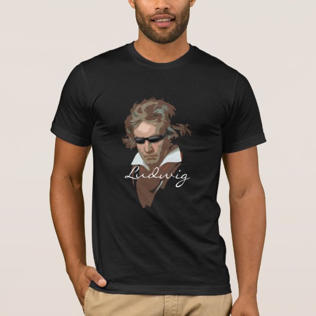 Cool Beethoven T-shirt (Front)