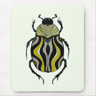 Cool Beetle Bug Art Insect Lover Mouse Pad